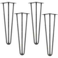 set 4 bucati picioare masa hairpin model 4 encasa 45 cm metal argintiu cu 3 brate imagen 52_0_
0