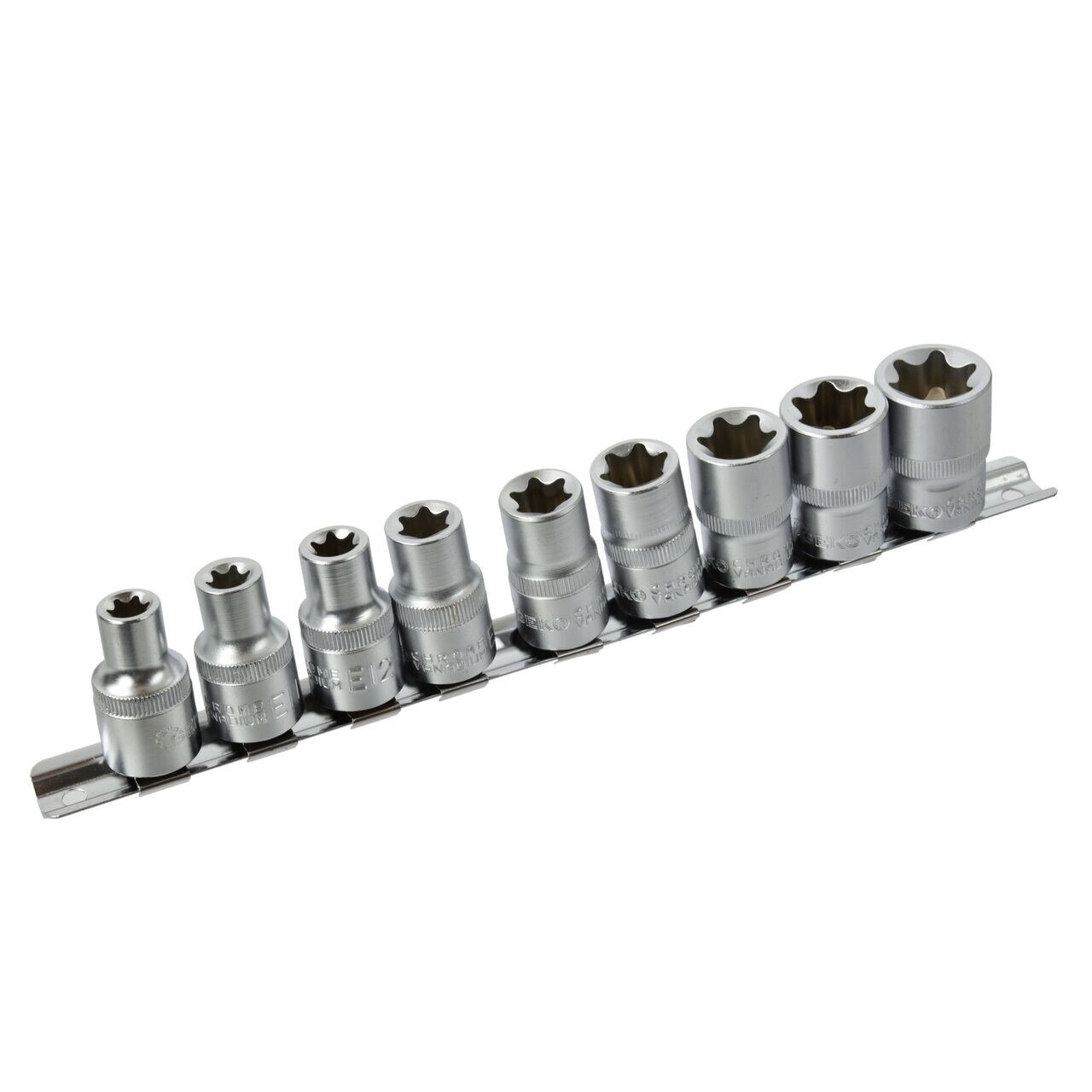 Set 10 chei tubulare Torx E10-24 1/2