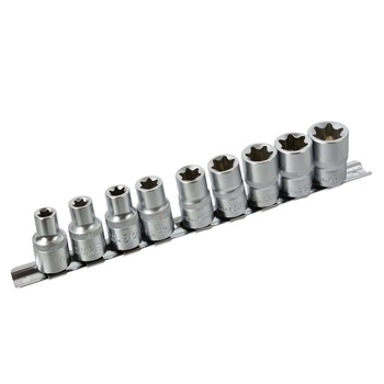 Set 10 chei tubulare Torx E10-24 1/2 Set 10 chei tubulare Torx E10-24 1/2