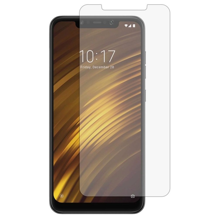 Folie Sticla 9H pentru Xiaomi Pocophone F1, 2.5D, 0.3mm