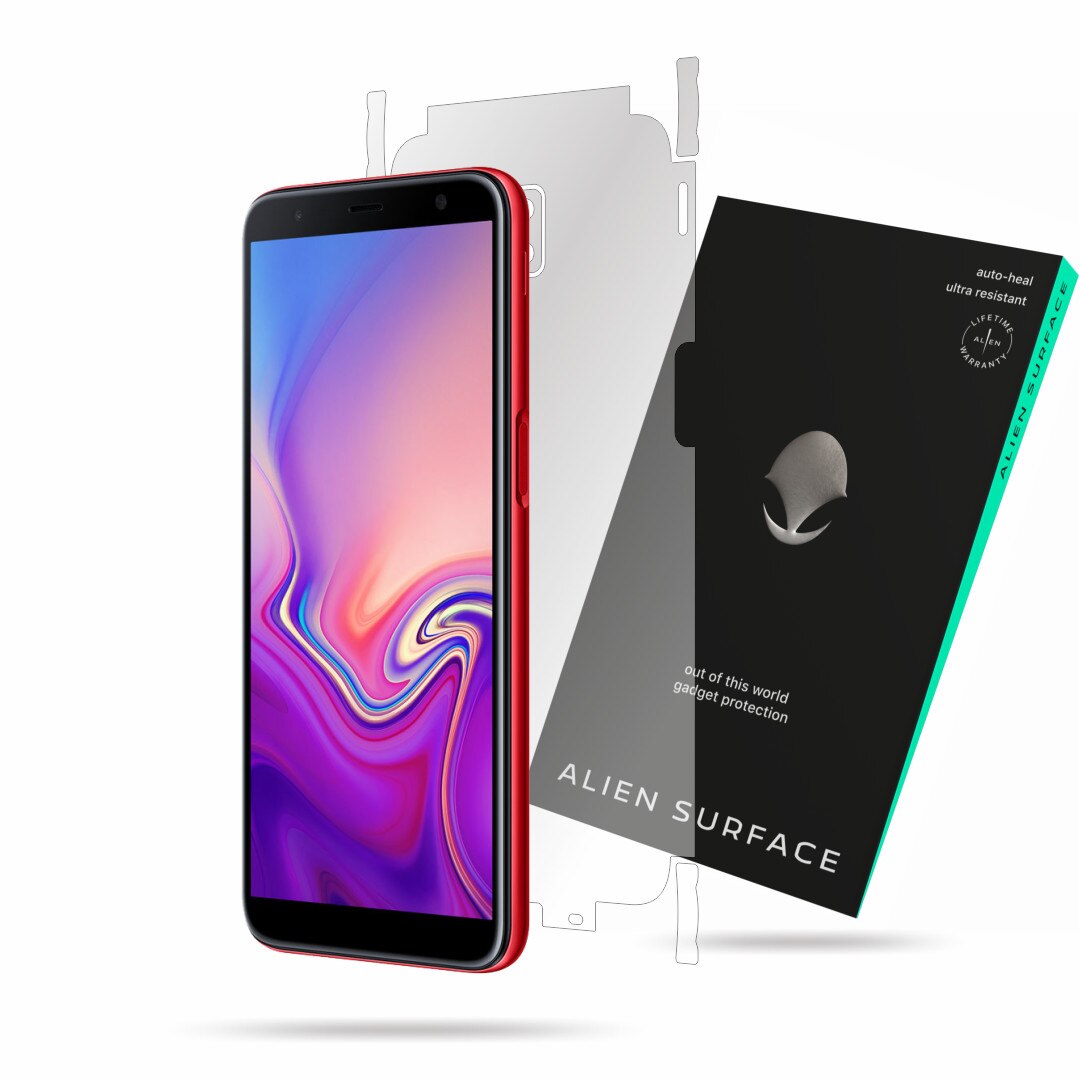 Folie Alien Surface, Samsung Galaxy J6 Plus (2018), protectie spate, laterale