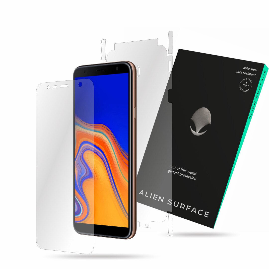 Folie Alien Surface, Samsung Galaxy J4 Plus (2018), protectie ecran, spate, laterale