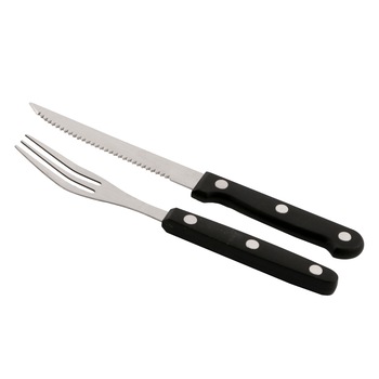 Set tacamuri inox Lowenthal, 12 piese, Negru Set tacamuri inox Lowenthal, 12 piese, Negru