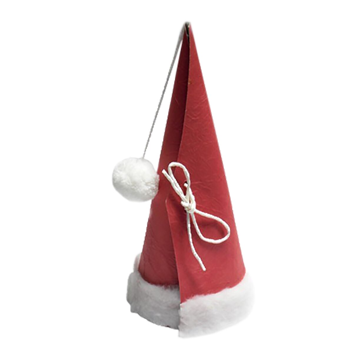 Cutie Decorativa Conica Mare Mos Craciun