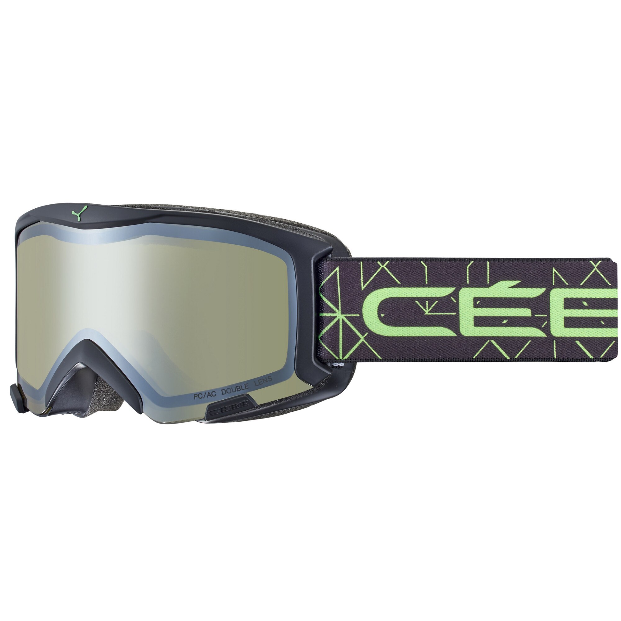 Ochelari de schi pentru copii Cebe Bionic Mat Lime