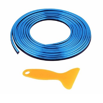 Banda Decorativa Auto Interior / Exterior , albastru, 5 metru Banda Decorativa Auto Interior / Exterior , albastru, 5 metru