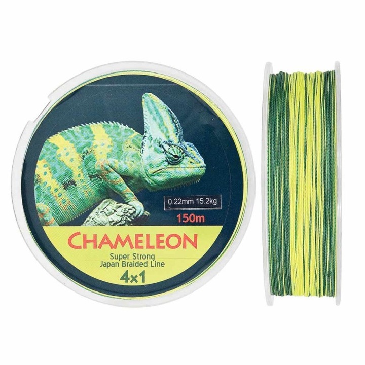 Fir textil Baracuda Chameleon 4X 150 m, multicolor, 0.22 mm - eMAG.ro