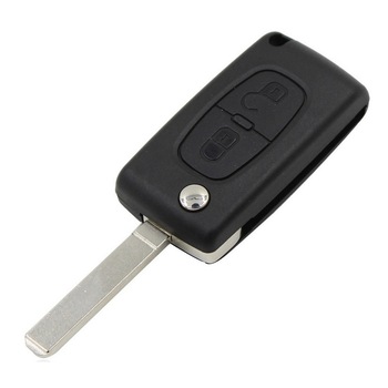Carcasa cheie Peugeot 207 307 308 407 807 , lamela VA2, modelul fara suport de baterie pe carcasa Carcasa cheie Peugeot 207 307 308 407 807 , lamela VA2, modelul fara suport de baterie pe carcasa