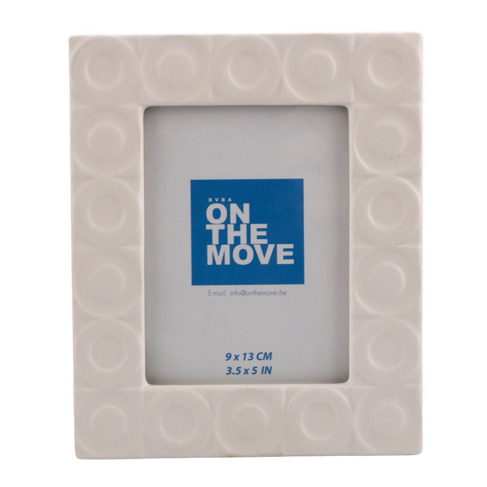 Rama foto On the Move, 9x13 cm, Alb