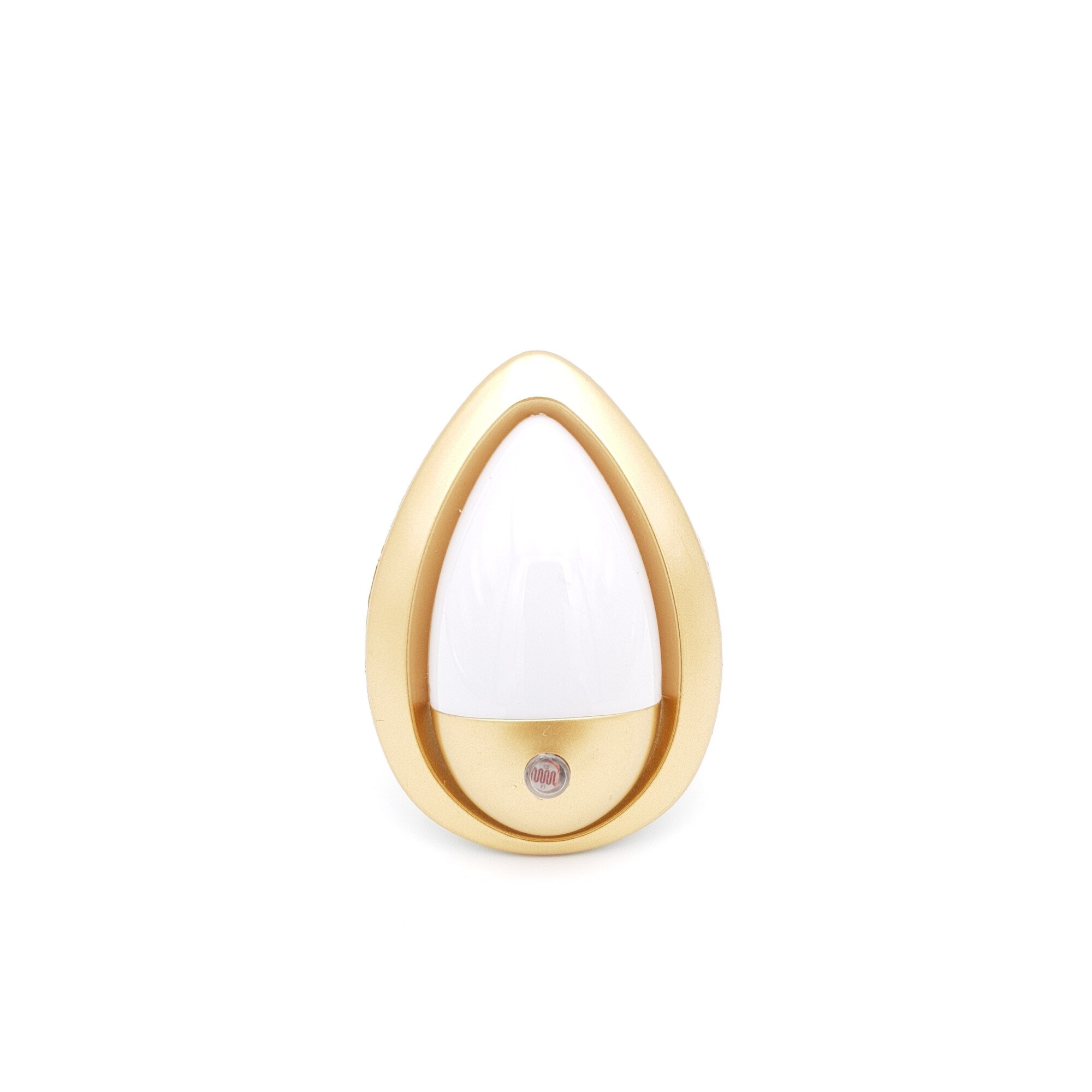 Lampa de veghe cu senzor de lumina, aurie