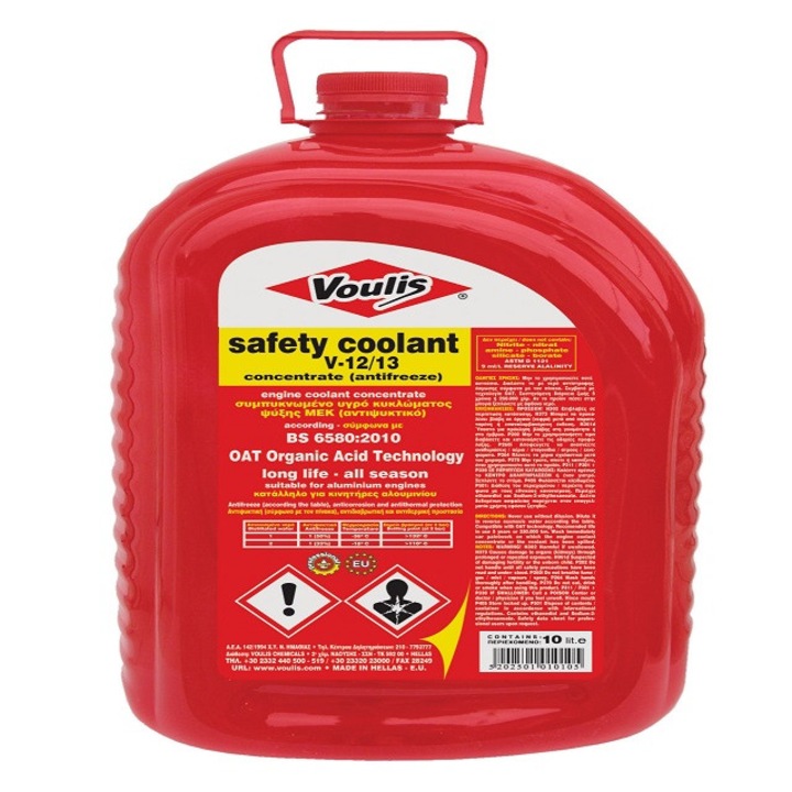 Antigel concentrat, Voulis, Safety Coolant, 10 L