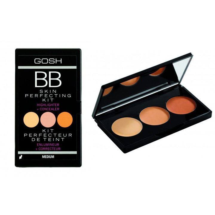BB perfector kit - highlighter és korrektor BB Skin Perfecting Kit 02 Medium
