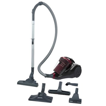 Aspirator fara sac Hoover CH50PET011, 550 W, 2.5 L, Tehnologie ciclonica, Rosu/Negru Aspirator fara sac Hoover CH50PET011, 550 W, 2.5 L, Tehnologie ciclonica, Rosu/Negru