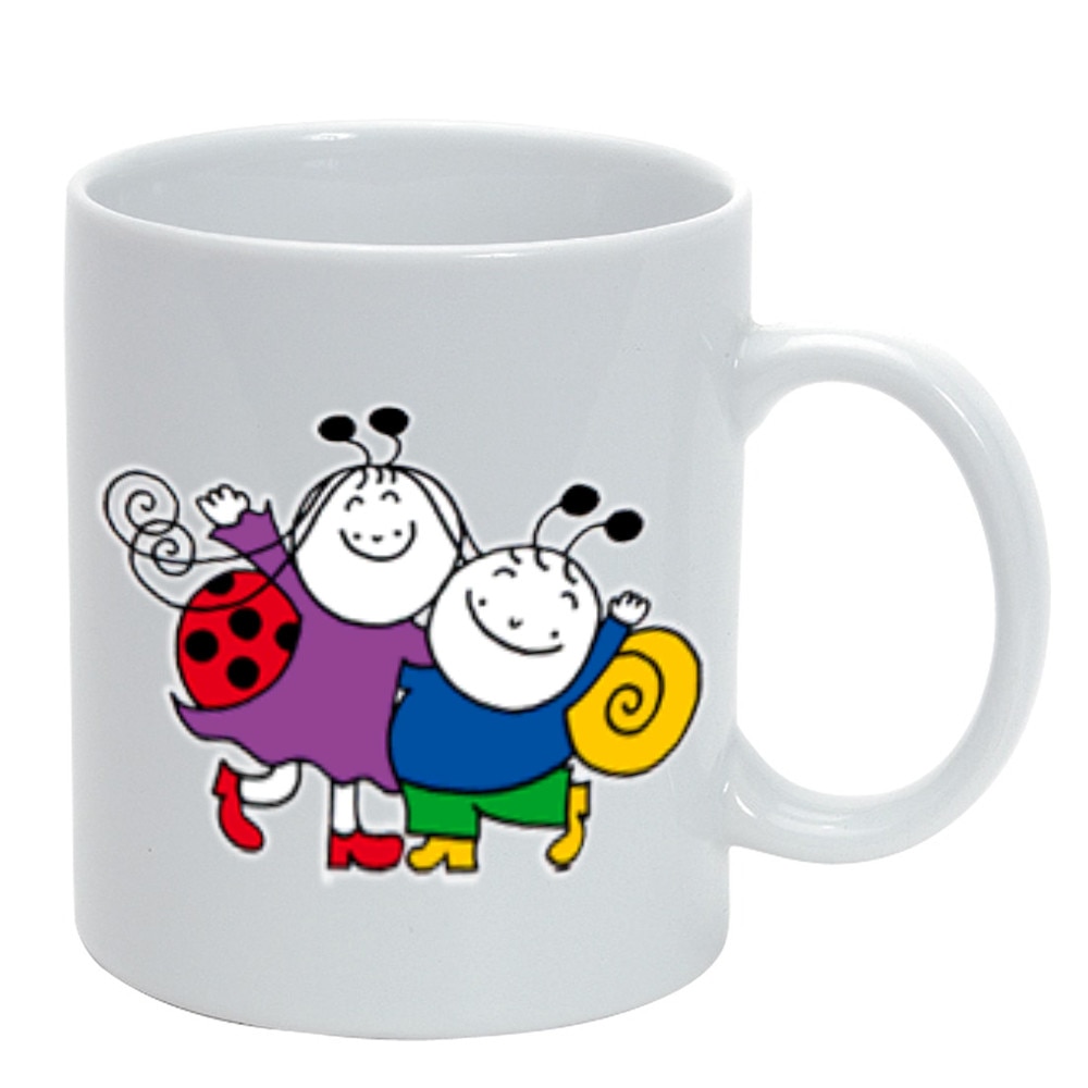 Cana personalizata Bobita si Buburuza 10 , ceramica, 330 ml