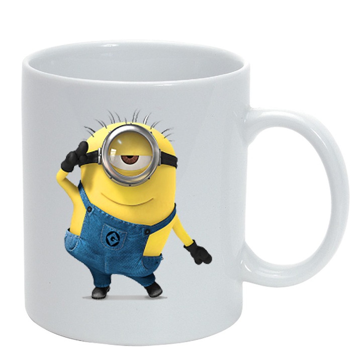 Cana personalizata Minion 11 , ceramica, 330 ml