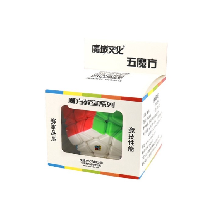 Магически куб 3x3x3 Moyu Megaminx, MofangJiaoShi Stickerless, 43CUB