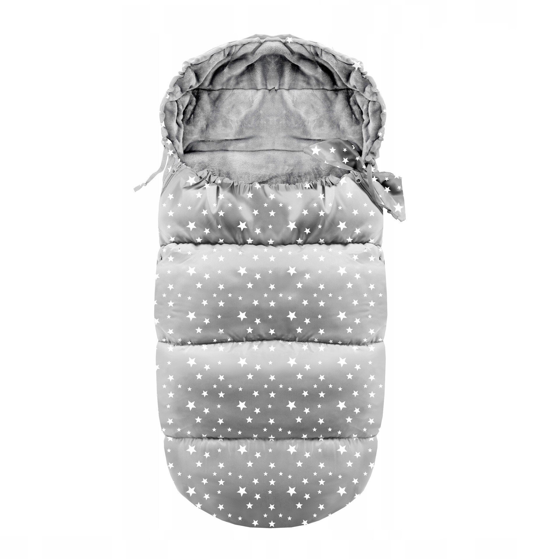 Sac de dormit pentru copii EGO-Pro, Gri cu stele