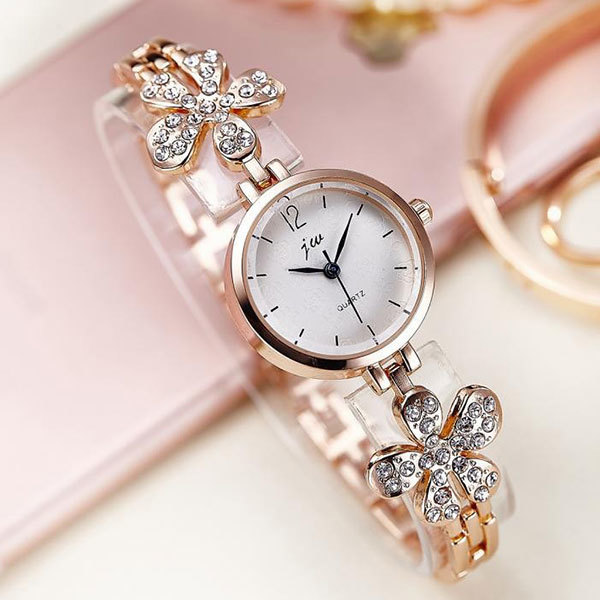 Ceas Dama Quartz jw Casual Elegant Rose, CP9829RE, curea din metal (zale), afisaj analog