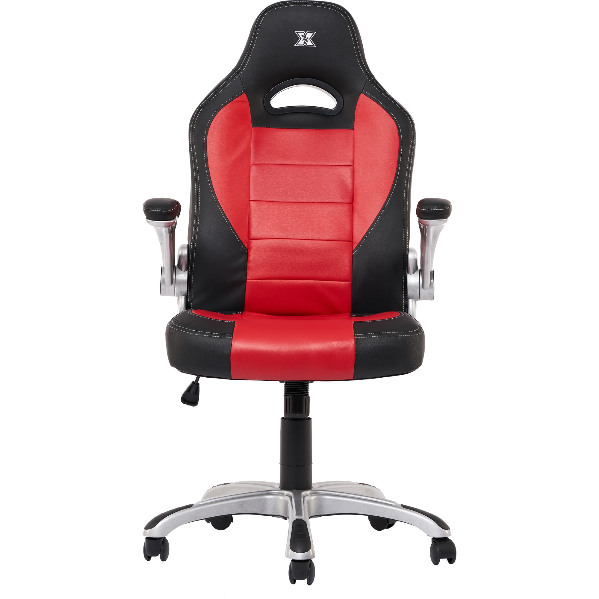 Scaun gaming Serioux Ares, Negru/Rosu