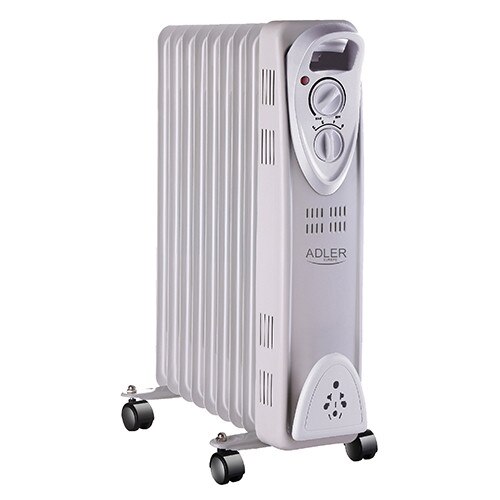 Calorifer electric Adler AD 7807, termostat, 7 elemente, 1500W