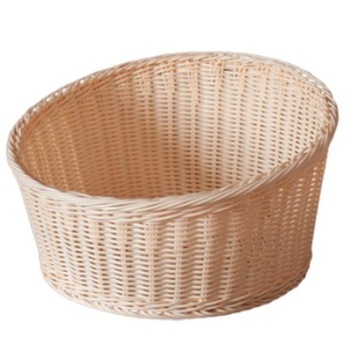 Cos rotund RAKI servire paine ,fructe, legume 36x10(H1)x20(H2)cm rezistent la apa se poate spala in masina de spalat vase culoare natural Cos rotund RAKI servire paine ,fructe, legume 36x10(H1)x20(H2)cm rezistent la apa se poate spala in masina de spalat vase culoare natural