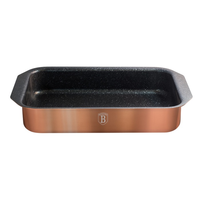 Тава за печене ,Berlinger Haus BH6470, 42см,Мраморно покритие,крем