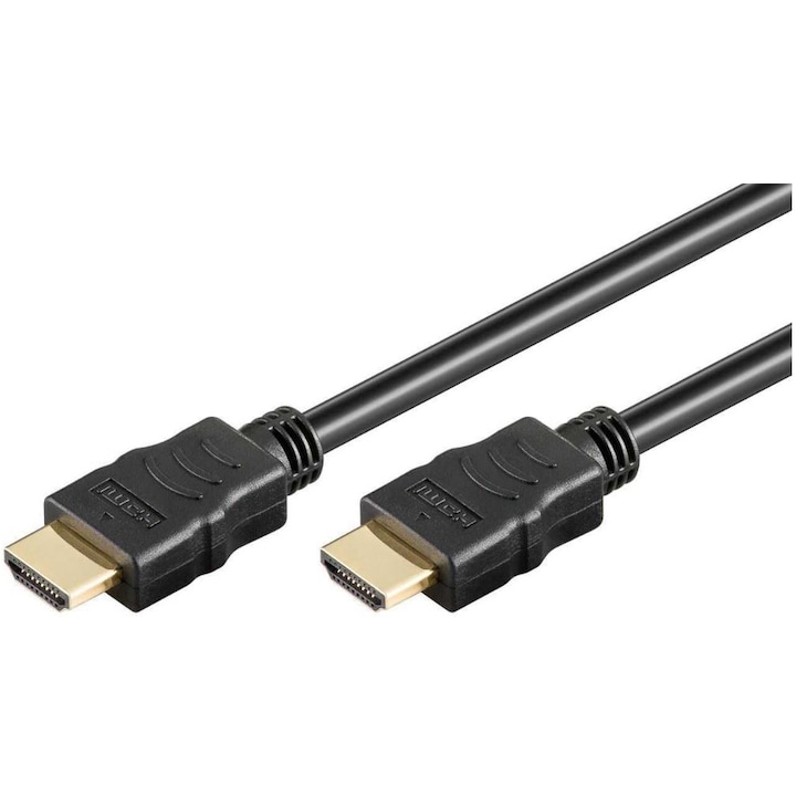 Кабел Well, HDMI2.0 с ethernet 19p мъжки - HDMI 19p мъжки позлатен OFC, 3.0 м