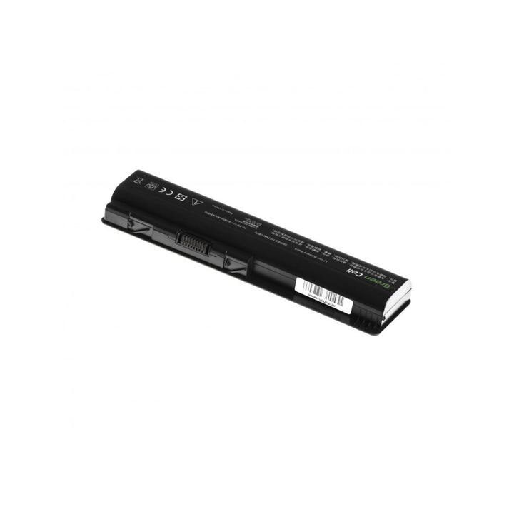 Baterie compatibila Greencell pentru laptop HP Presario CQ40 CQ41 CQ60 G50 DV4-1200 DV5-1100 DV5-3000 DV6-1000 model HP 462889-121 462890-151 484170-001 509459-001 HP 500028-131 EV06 EV06XL HSTNN-IB72 HSTNN-LB72 HP HSTNN-IB73 HSTNN-Q43C, cu 6 celule, 49Wh