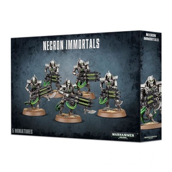 Joc de societate cu miniaturi Warhammer 40.000 - Necron Immortals, limba engleza, extensie Joc de societate cu miniaturi Warhammer 40.000 - Necron Immortals, limba engleza, extensie