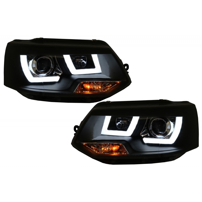 Two degrees baggage Fruity Set 2 Faruri LED Dayline compatibil cu VW Volkswagen Transporter T5  (2010-2015) Xenon Look - eMAG.ro