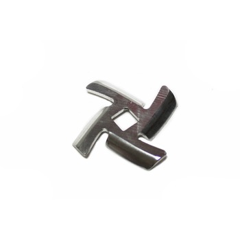 Cutit din inox pentru masina tocat carne electrica cu interior patrat nr. 12 GF-0857 Cutit din inox pentru masina tocat carne electrica cu interior patrat nr. 12 GF-0857