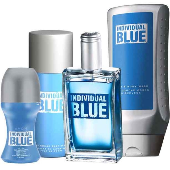Козметичен комплект Individual Blue, 4 продукта