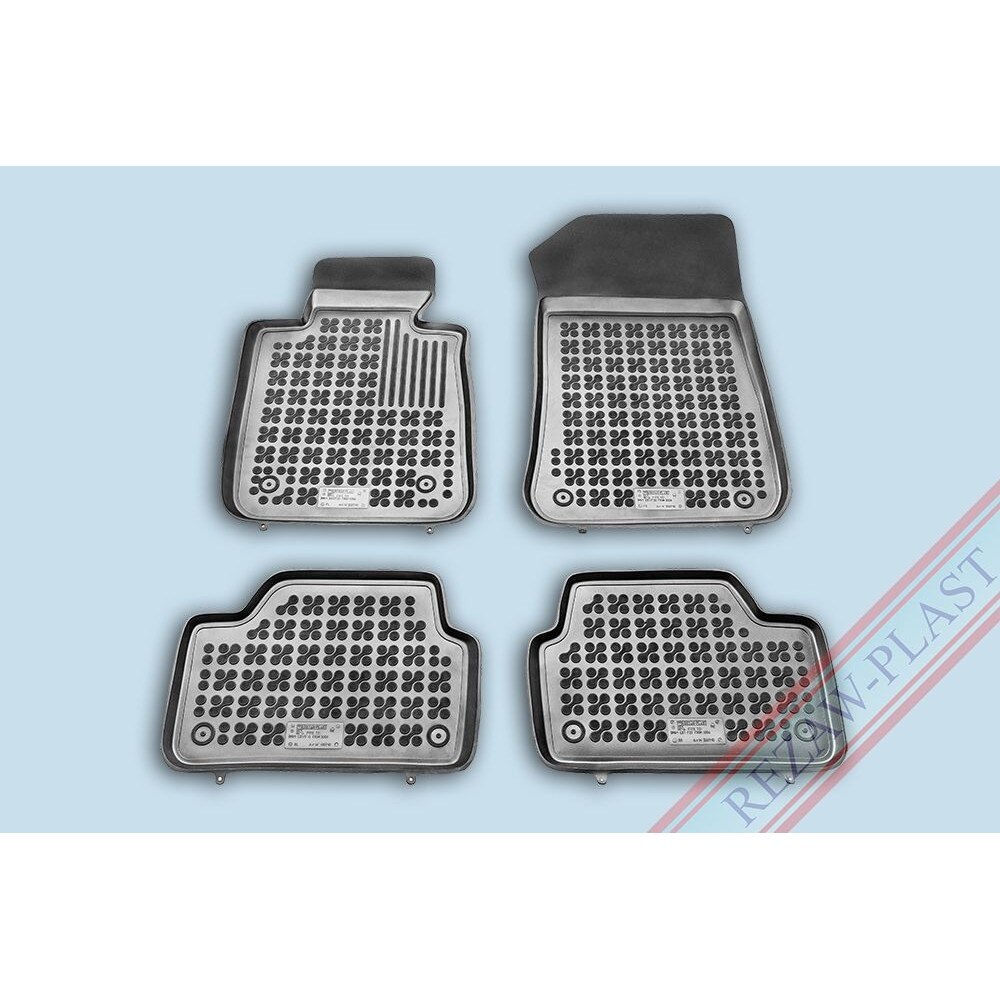 Covoare / Covorase cauciuc BMW Seria 1 F20 dupa 2011→ presuri stil tip tavita Rezaw