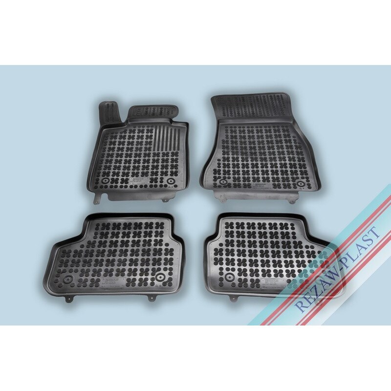 Covoare / Covorase cauciuc BMW Seria 5 G30 dupa 2017--> presuri stil tip tavita Rezaw