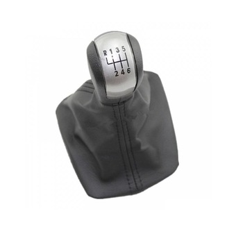 Manson si nuca schimbator Skoda Octavia II 2004-2012 6 trepte, Negru Manson si nuca schimbator Skoda Octavia II 2004-2012 6 trepte, Negru