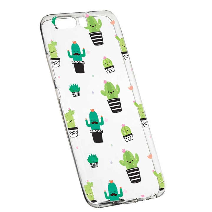 Husa pentru Huawei Y6 Prime 2018 / Y6 2018, Silicon, Slim, Cactus, 165
