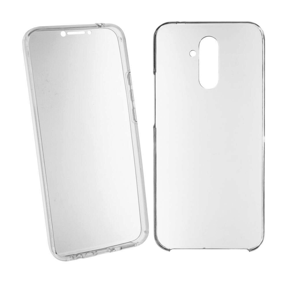 Husa Policarbonat 360° (Fata&Spate) pentru Huawei Mate 20 Lite, Transparent