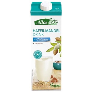 Bautura de Ovaz, Migdale si Calciu Fara Lactoza Bio 1L Allos Bautura de Ovaz, Migdale si Calciu Fara Lactoza Bio 1L Allos