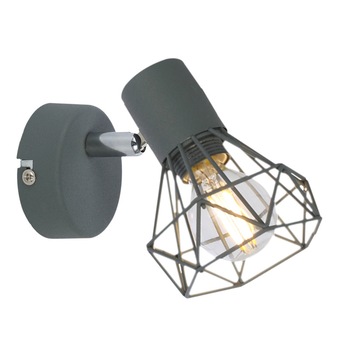Aplica VERVE gri mat 1X40W Aplica VERVE gri mat 1X40W