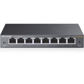 Switch TP-LINK TL-SG108, 8 x 10/100/1000Mbps Switch TP-LINK TL-SG108, 8 x 10/100/1000Mbps