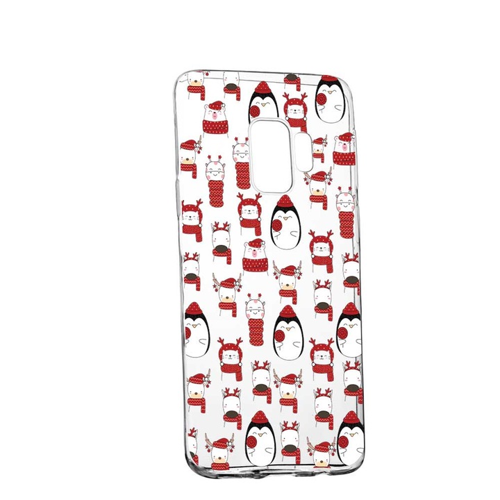 Husa pentru Samsung Galaxy J4 2018, Silicon, Slim, Winter Feeling, 166