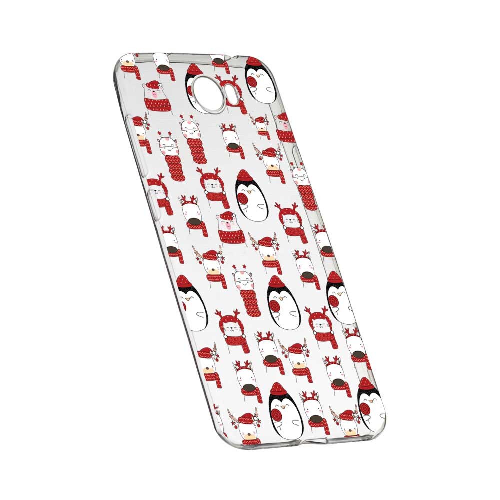 Husa pentru Huawei Y7 / Enjoy 7 Plus / Nova Lite Plus 2017, Silicon, Slim, Winter Feeling, 166