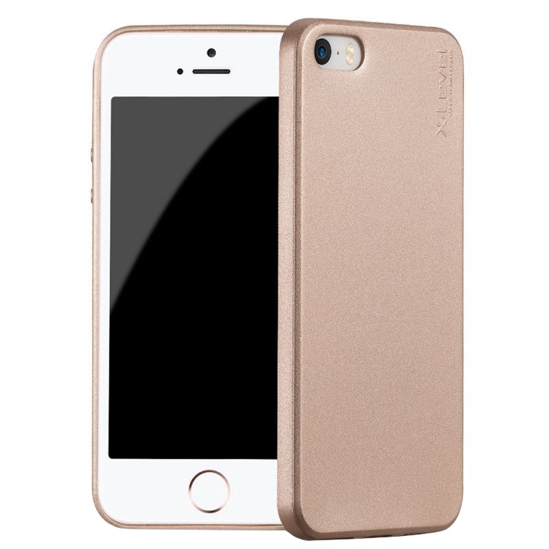 Husa X-Level Guardian - iPhone 5 / 5S / SE - Auriu - Silicon