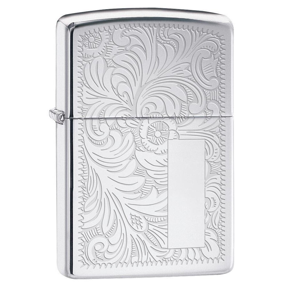 Bricheta Zippo High Polish Chrome Venetian