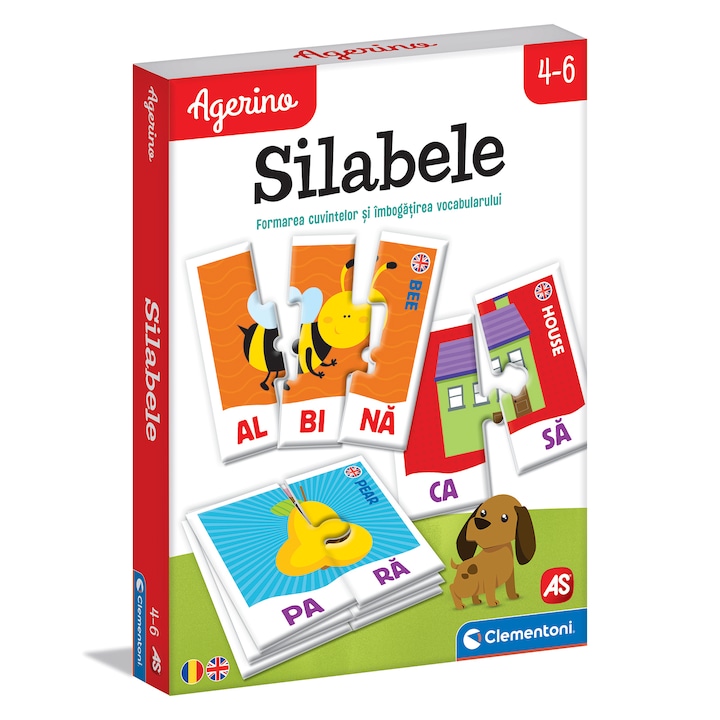 Joc Clementoni Agerino, Silabele