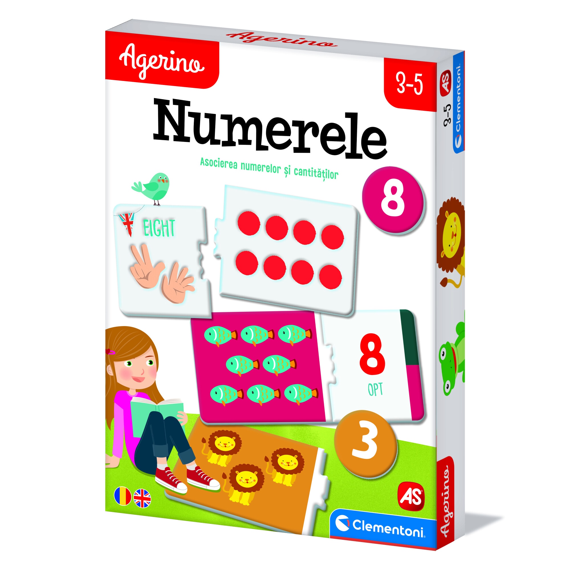 Joc Clementoni Agerino, Numerele