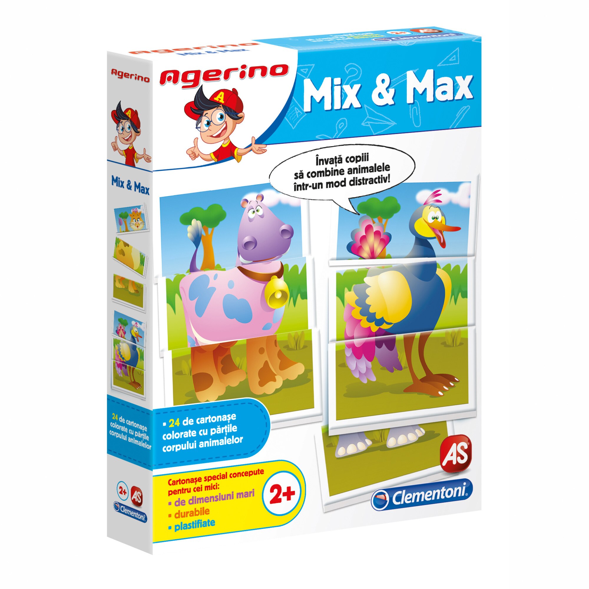 Joc Clementoni Agerino, Mix si Max