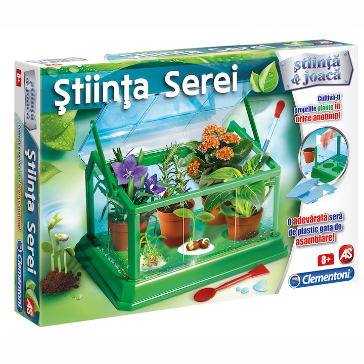 Игра Clementoni Science and play, Greenhouse science