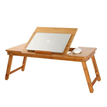 Универсална бамбукова маса за лаптопи, четене, писане, рисуване