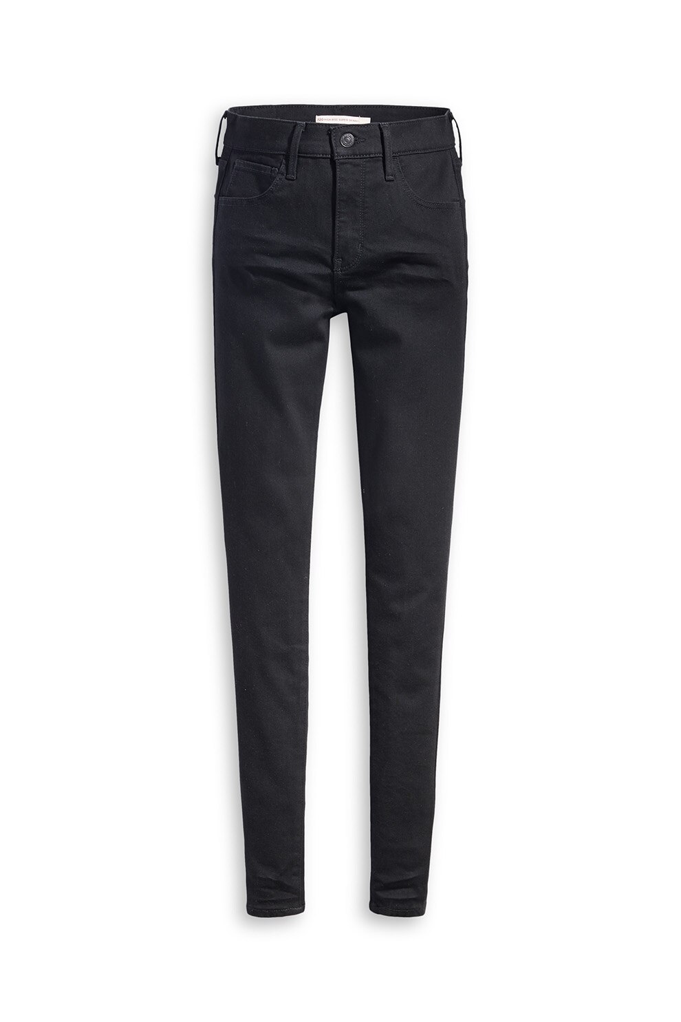 Levi's, Blugi super skinny cu talie inalta 720™ Q, Negru, W27-L32